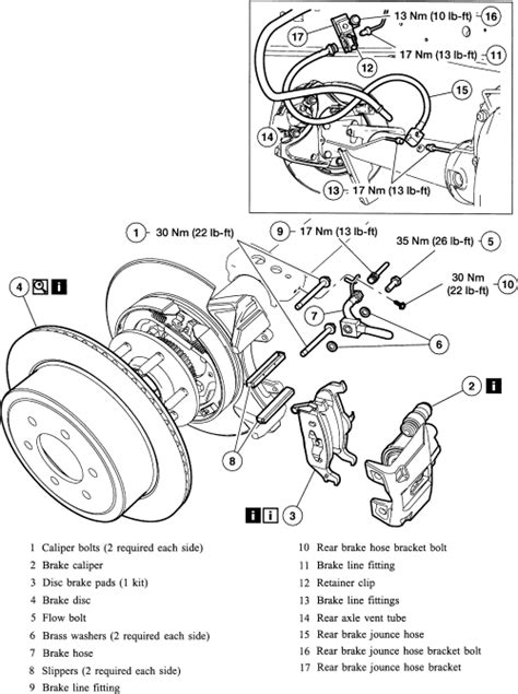 2006 fx4 rear brake caliper with junction box|2006 f150 brake caliper.